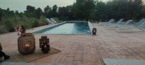 casa rural para eventos en Alfafara - piscina