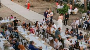 alojamiento para bodas en Alfafara -Banquete