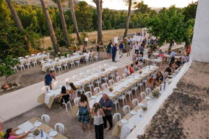 casa rural para bodas - mesas